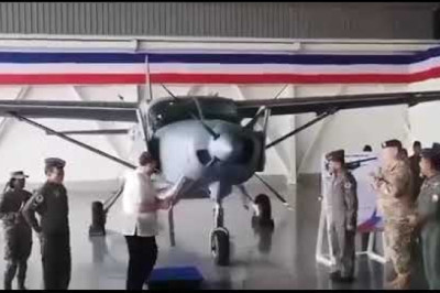 Amerika, nagbigay ng bagong eroplano sa Pilipinas