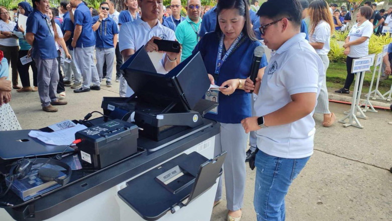 COMELEC Mati Presents New Automated Counting Machines