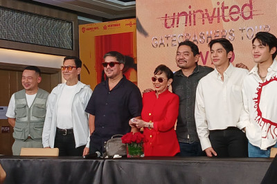 Powerhouse cast of ‘Uninvited’  makes grand promo in Davao