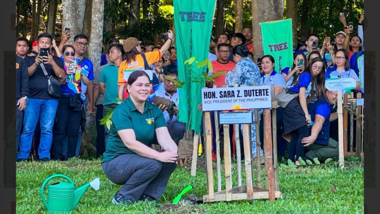 VP Sara, OVP mark monumental one-millionth tree