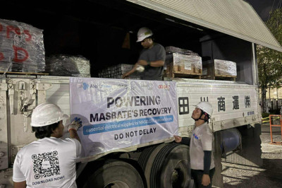 AboitizPower units donate equipment to aid power restoration in storm-hit Masbate