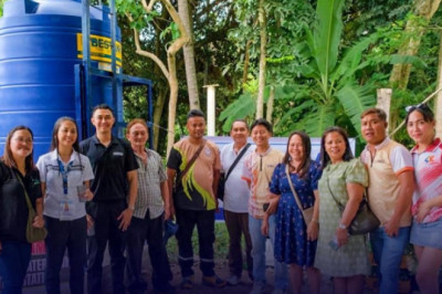 LGU, DCWD install new water tanks in Langub