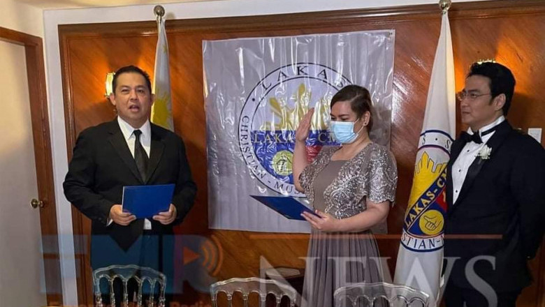 Sara joins Lakas-CMD following her resignation as chairperson of Hugpong ng Pagbabago