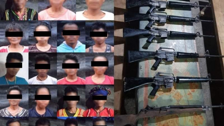 19 NPA leaders, members surrender in Davao del Norte
