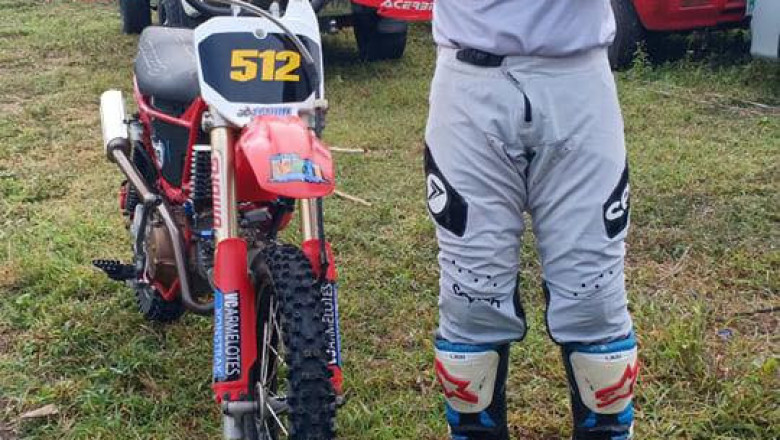 Matinian rider wins Davsons Motocross Championship Underbone category