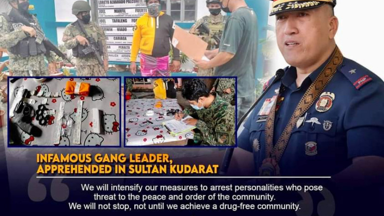 Sultan Kudarat's notorious gang leader nabbed