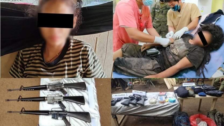 2 NPA rebels captured, 4 long firearms seized in Talaingod clash