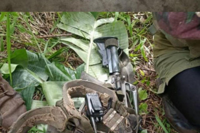 Firearms, subversive documents seized in combat operations vs NPAs