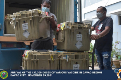 1 million doses ng Pfizer vaccine, dumating sa bansa ngayong araw