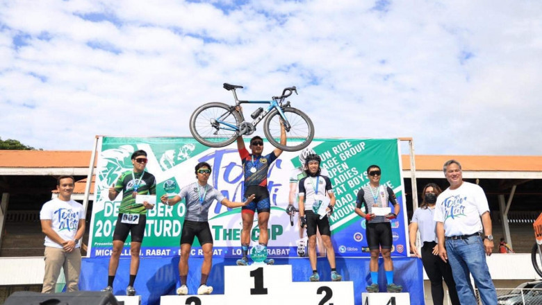 592 cyclists join 1st Tour de Mati