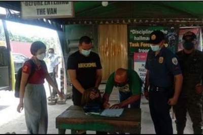 Pasahero sa van, dakpan sa paghupot ug droga sa Lasang checkpoint