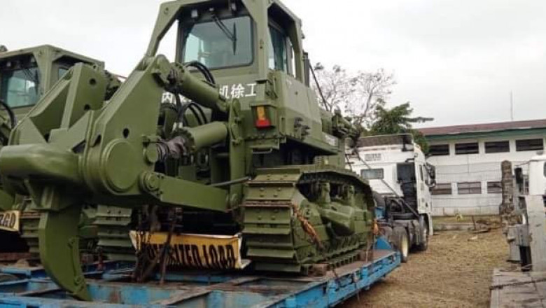 Unang batch ng P1-B kagamitan na donasyon ng China para sa AFP, nasa bansa na