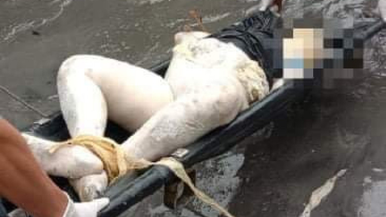 Patayng lawas sa babaye, napalgan sa baybayon sa Sta. Cruz, Davao del Sur