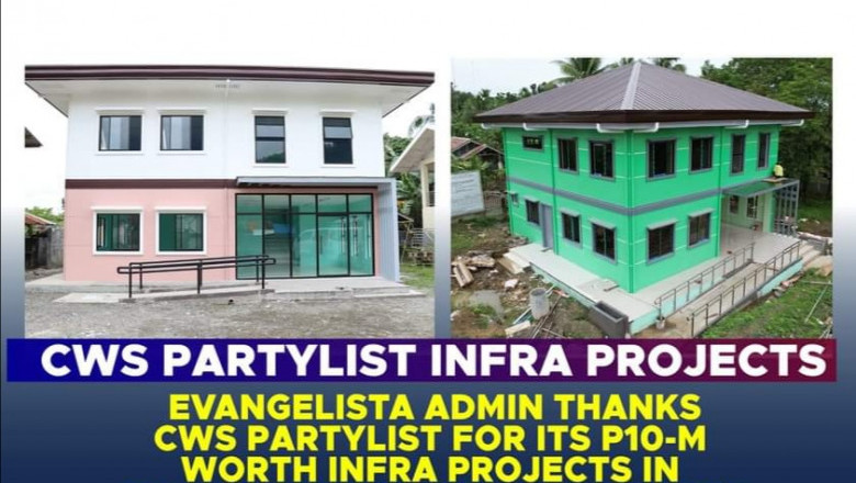 Evangelista thanks CWS Partylist for P10M worth infra projects in Barangay Bobongon, San Jose