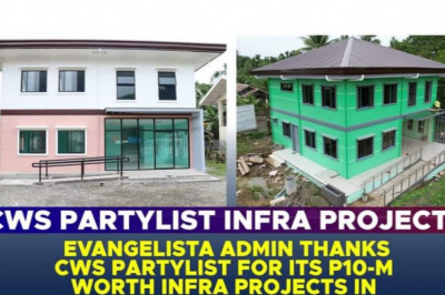 Evangelista thanks CWS Partylist for P10M worth infra projects in Barangay Bobongon, San Jose