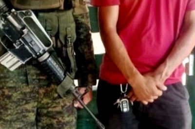 Lalaki nakuhaan ug armas; 28-anyos nga ulitawo sikop sab tungod druga