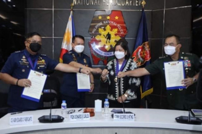 AFP, PNP, PCG, nagkasundo kontra threat groups ngayong halalan