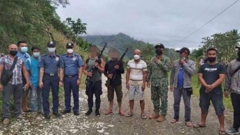 NPA leader, brother surrender to Police in Davao Occidental