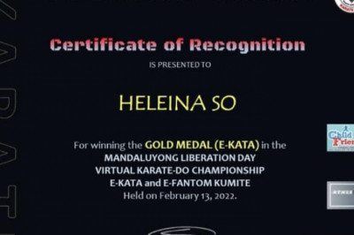 AAK Davao nets 7 gold medals in Virtual Karate-Do Championship