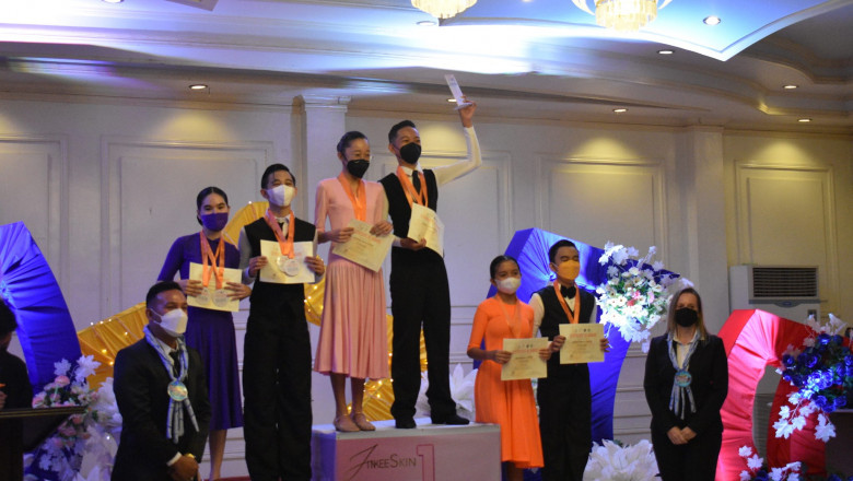 Tibungco Dancesport Team won 6 medals in 3rd Highland Spring Dancesport Competition