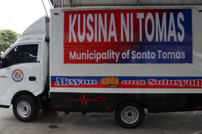 Santo Tomas town acquires P2.4-M brand new mobile kitchen to boost disaster response