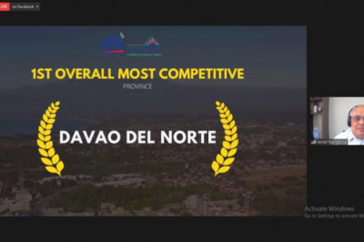 Davao del Norte, nagpabiling first overall most competitive province