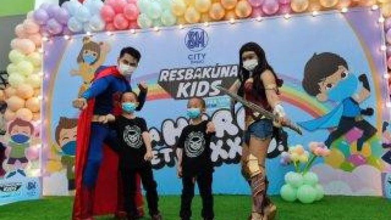 Mall sa Davao City binuksan bilang pediatric COVID-19 vaccination para sa mga batang edad 5-11