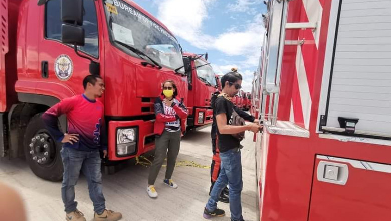 Santo Tomas' brand new firetruck to arrive next week