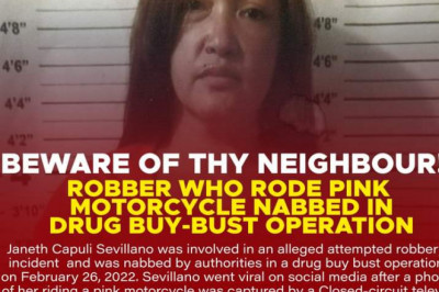 Santo Tomas PNP nabs woman involved in attempted robbery, illegal drugs