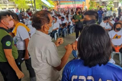 355 former drug users in Santo Tomas completed rehabilitation and aftercare