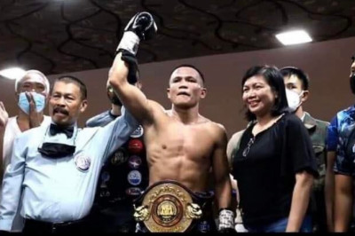 Davnor boxer Charly Suarez gets Asian boxing title after KO win over Bukidnon boxer