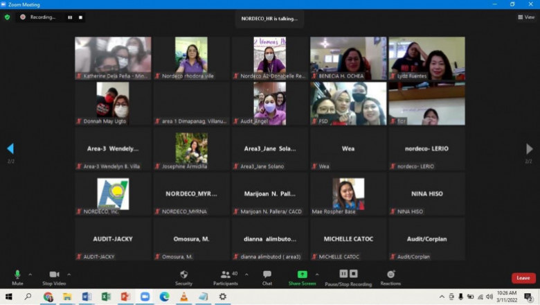 NORDECO, nakighiusa sa pagsaulog sa National Women’s month