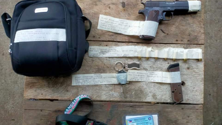 Retiradong magtutudlo dakpan sa paghupot ug armas; construction worker, sikop tungod sa droga