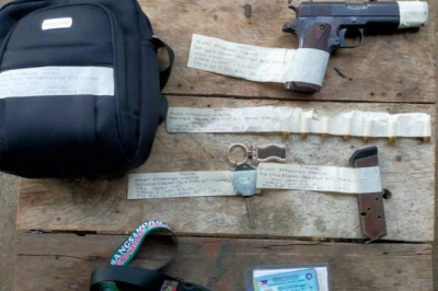 Retiradong magtutudlo dakpan sa paghupot ug armas; construction worker, sikop tungod sa droga