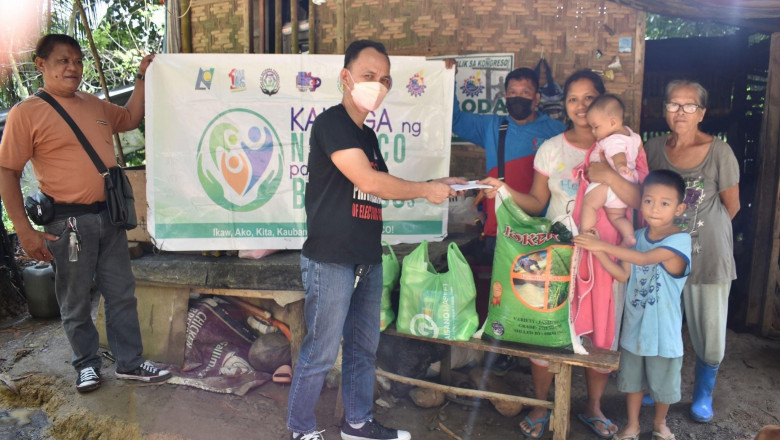 NORDECO helps fire victims in Tagum City