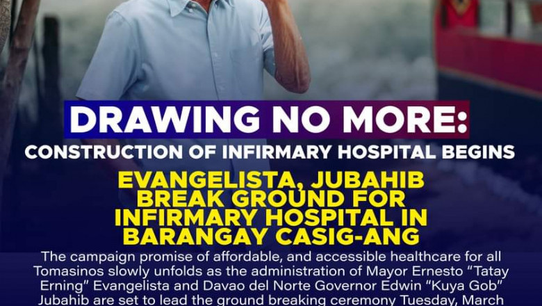 Santo Tomas LGU holds ground breaking 𝐟o𝐫 P 15-M 𝐈𝐧𝐟𝐢𝐫𝐦𝐚𝐫𝐲 𝐡𝐨𝐬𝐩𝐢𝐭𝐚𝐥 𝐢𝐧 𝐁𝐚𝐫𝐚𝐧𝐠𝐚𝐲 𝐂𝐚𝐬𝐢𝐠-𝐚𝐧𝐠