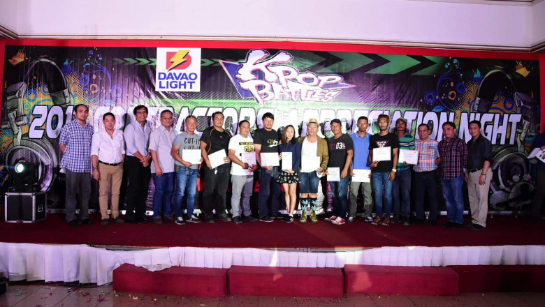 Davao Light recognizes its private contractors
