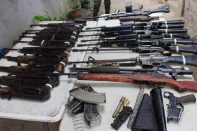 Soldiers recover 22 guns in Agusan Sur; NPA guerilla front destroyed