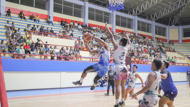 Barangay Poblacion Nabunturan rules U25 Basketball Tournament in Davao de Oro