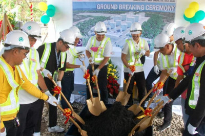 Shell breaks ground P1.7-B import facility in Davao del Sur town