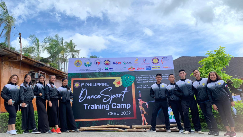 Tibungco Dancesport Team invited to join Cebu training