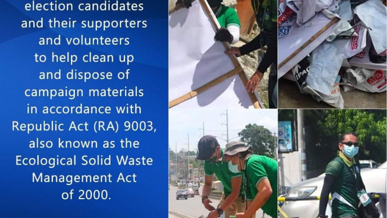 City collects 80% election wastes