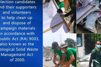 City collects 80% election wastes