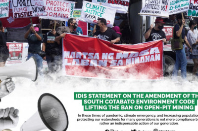 Green group condemns lifting of open-pit mining ban in South Cotabato