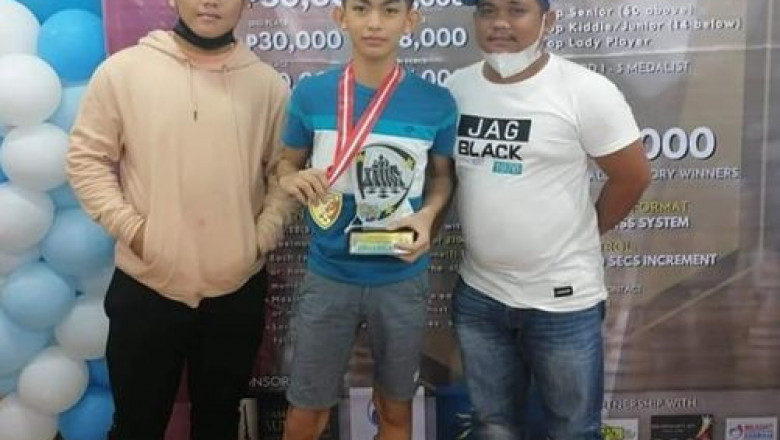 Teen chesser carries Panabo City to 2nd place in recent major chess tournament