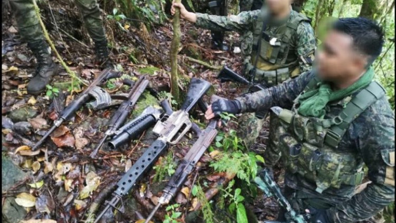 NPA arms cache found in Davao De Oro