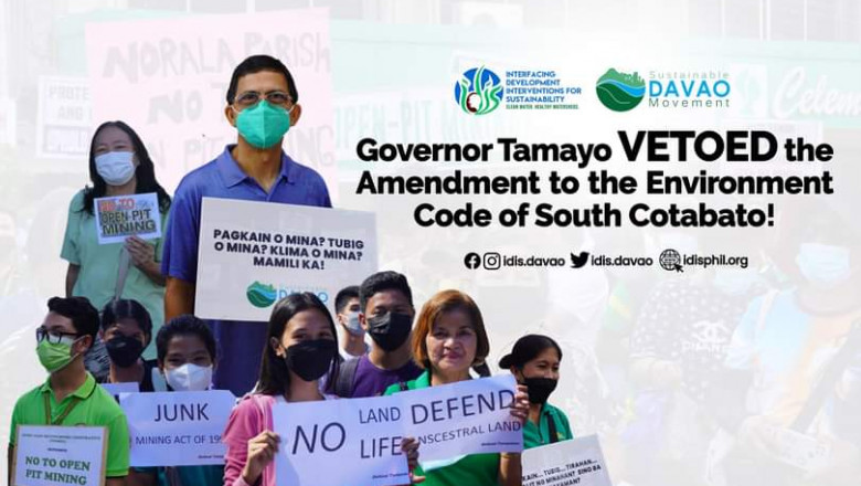 Envi group happy over veto of lifting open-pit mining ban