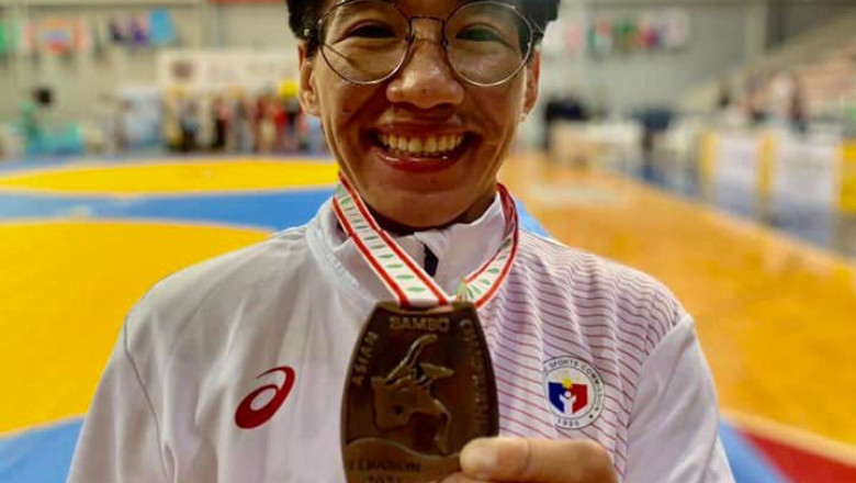 Veteran Sambo practitioner wins bronze in 2022 Asian Sambo Championships