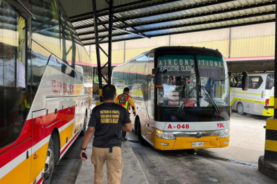 Davao City puts up checkpoints in identified provincial bus stops