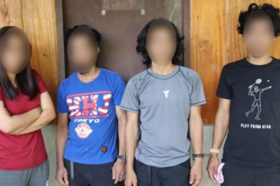 4 ranking NPA members surrender in Davao de Oro